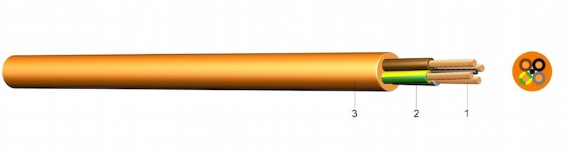 H07BQ-F | Polyurethane Building Site Cable with Rubber Insulated Conductors