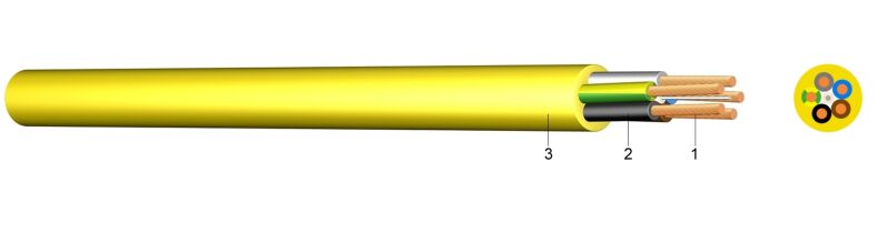 N07V3V3-F - PVC kabel za gradilišta