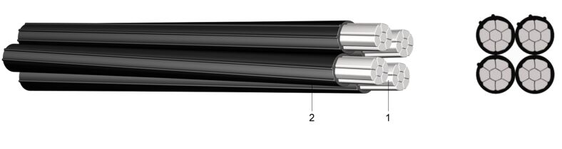 E-A2Y | PE Insulated Overhead Line