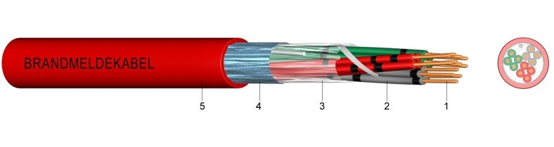 J-H(ST)H | BMK  ...Bd Halogen-Free and Flame Retardant Fire Alarm Cable